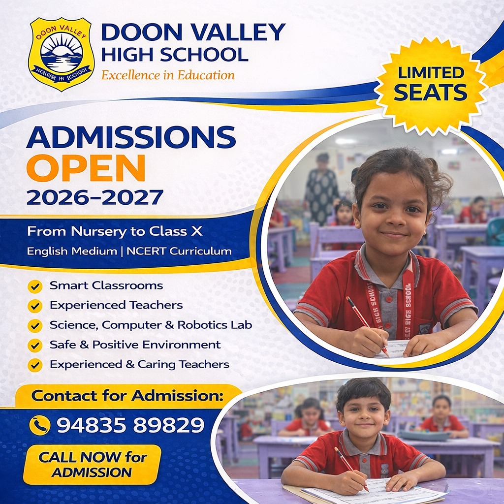 🎯 Admission Open – 2026–2027